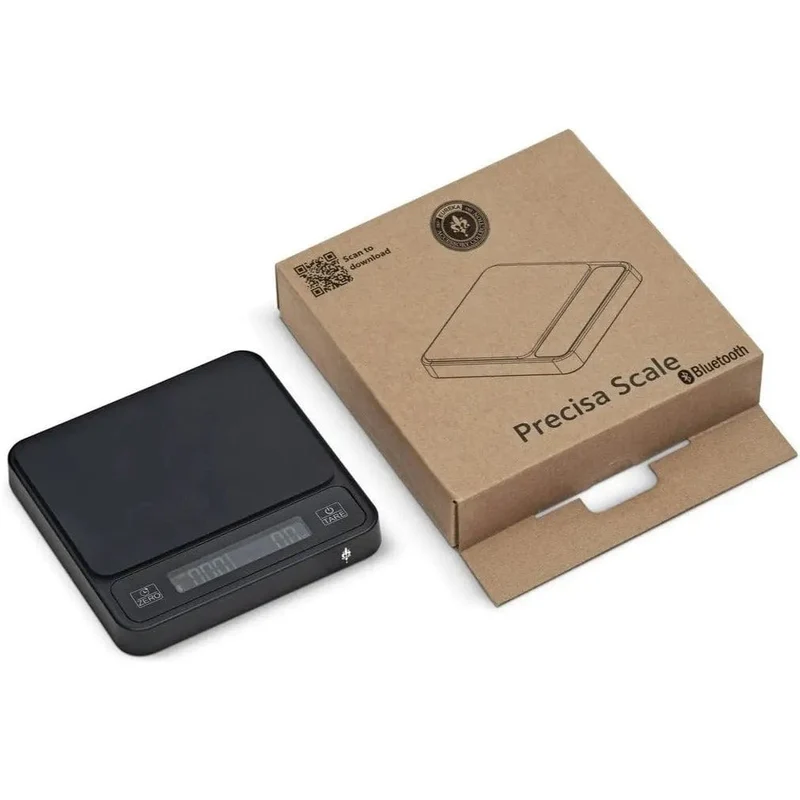 Eureka Precisa Waage mit Bluetooth und neuer APP - Original Eureka-Zubehör - Kaffeewaage