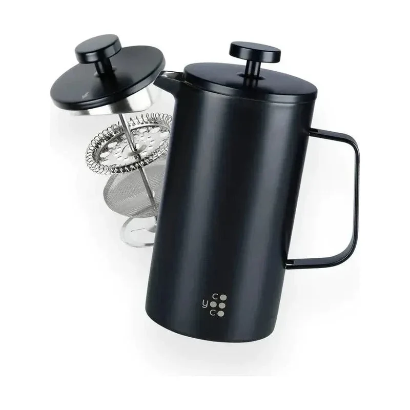 French Press - Press-Stempel-Kanne verschiedene Farben von COYOOCO