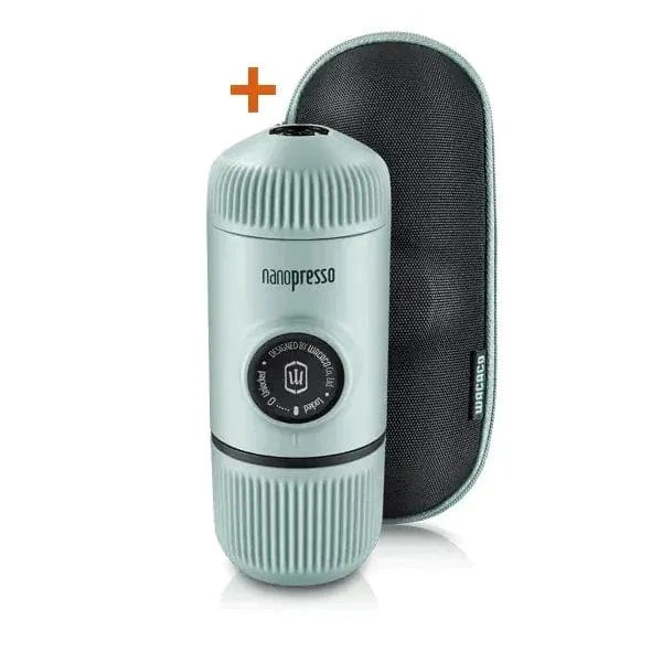 WACACO NANOPRESSO To-Go Espressomaschine Arctic Blue Rot oder Weiß