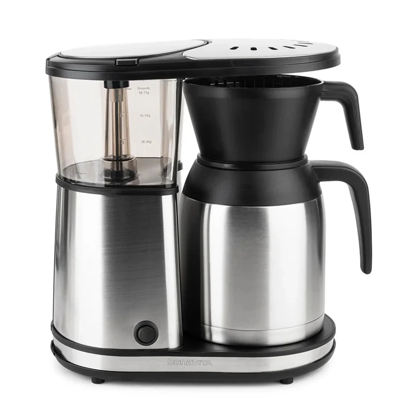 Bonavita 8 Cup One Touch Kaffeemaschine mit Thermoskanne, 8 Tassen, ein Klick - SCA Golden Cup