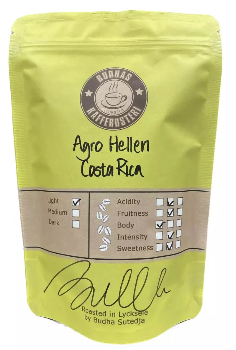 Agro Hellen - Helle/mittel geröstete Hela-Bohnen für Filterkaffee 250g