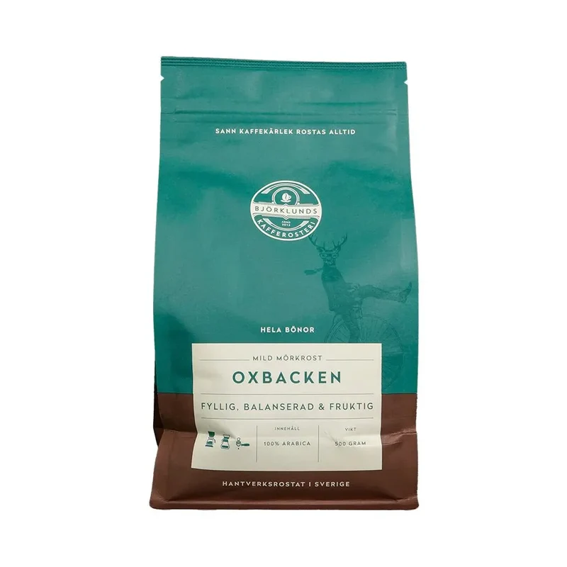 Kaffe Oxbacken – Mild dunkle Röstung