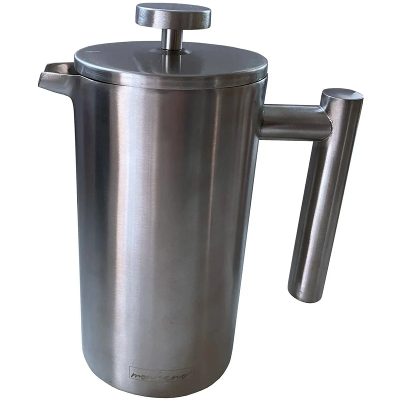 Pressstempelkanne "Monza" Edelstahl - Isolierfunktion 1000 ml French Press isoliert