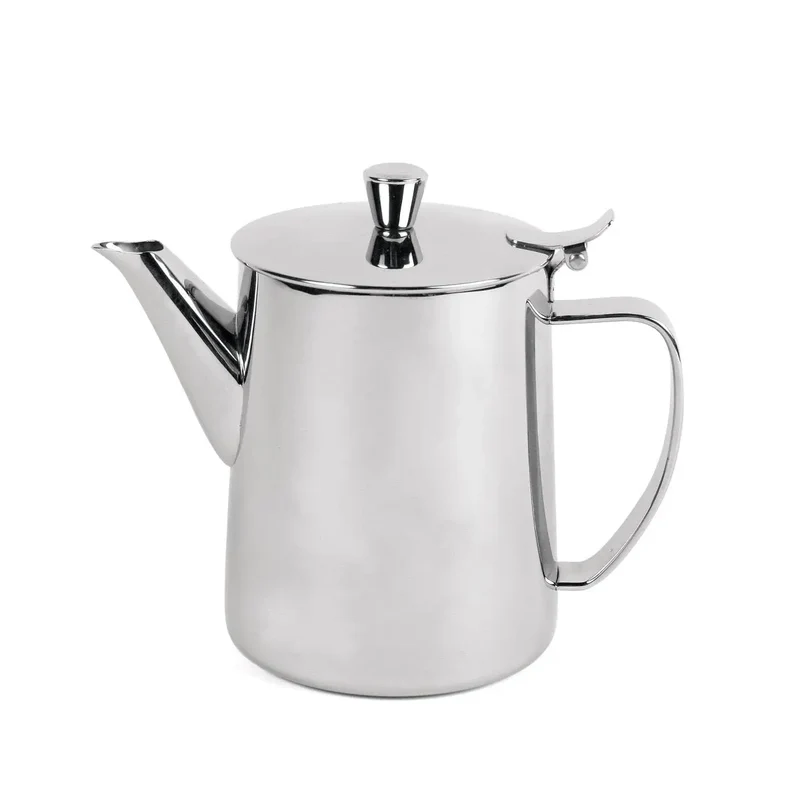 Klassische Kaffekanne aus rostfreiem Stahl 1 l