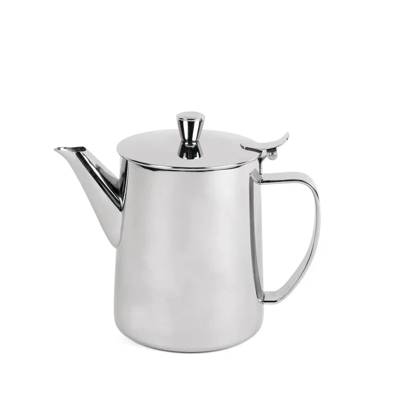Klassische Kaffekanne aus Edelstahl 0,6L