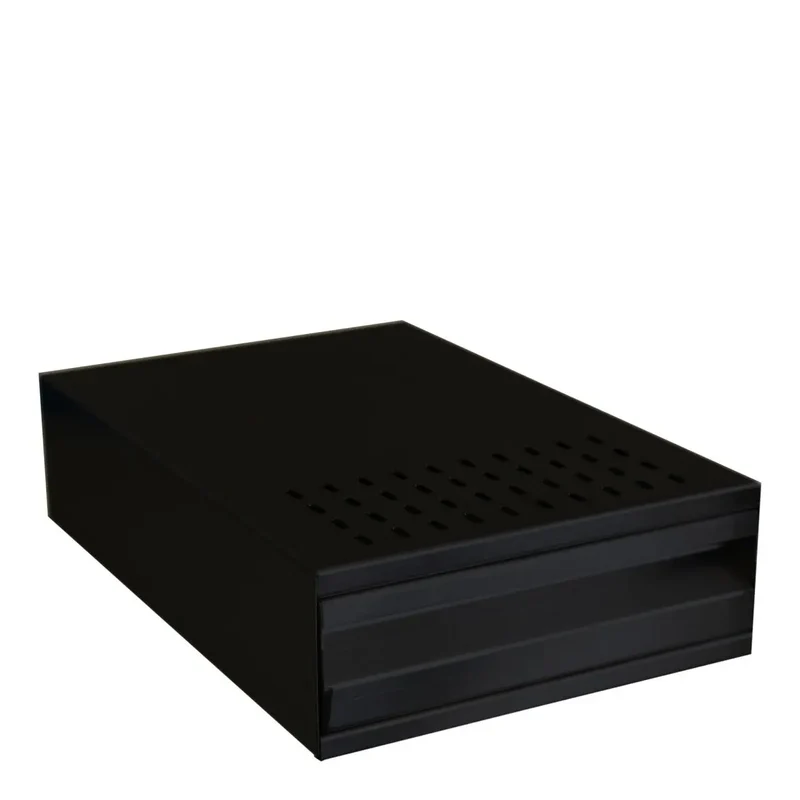 Espresso Knockbox Kasten schwarz