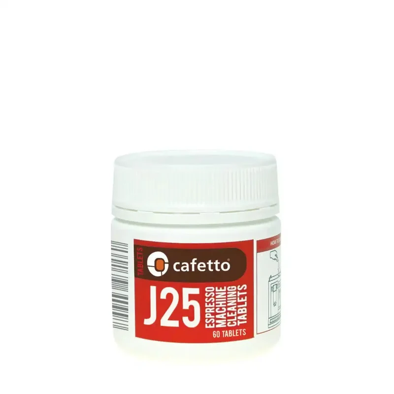 Cafetto J25 Reinigungstabletten für vollautomatische Kaffeemaschinen - 60 Stk.