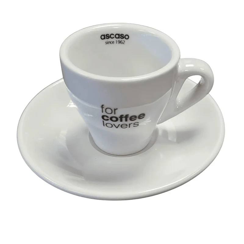 Ascaso "For Coffee Lovers" Espresso Tasse Weiß - V.3502