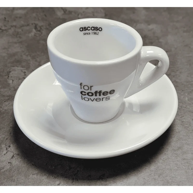 Ascaso "For Coffee Lovers" Espresso Tasse Weiß - V.3502