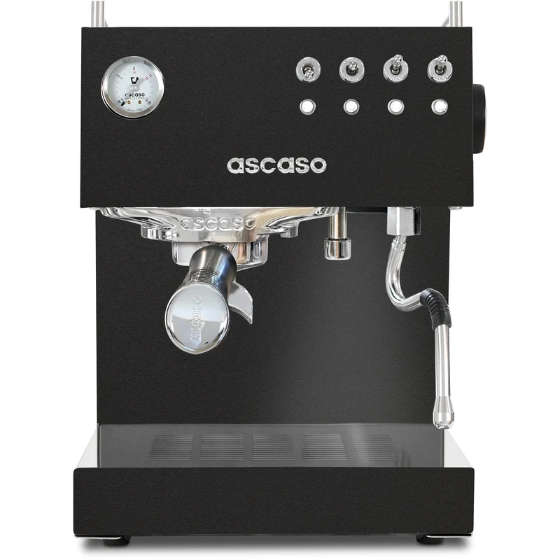 Ascaso Steel Duo Black - Modell 2022 mit 25% mehr Dampfpower