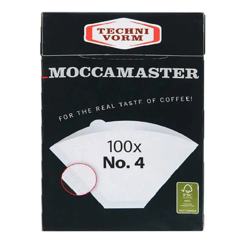 Moccamaster Filterpapier Nr. 4 für KBG, KBGT / Filtertüten