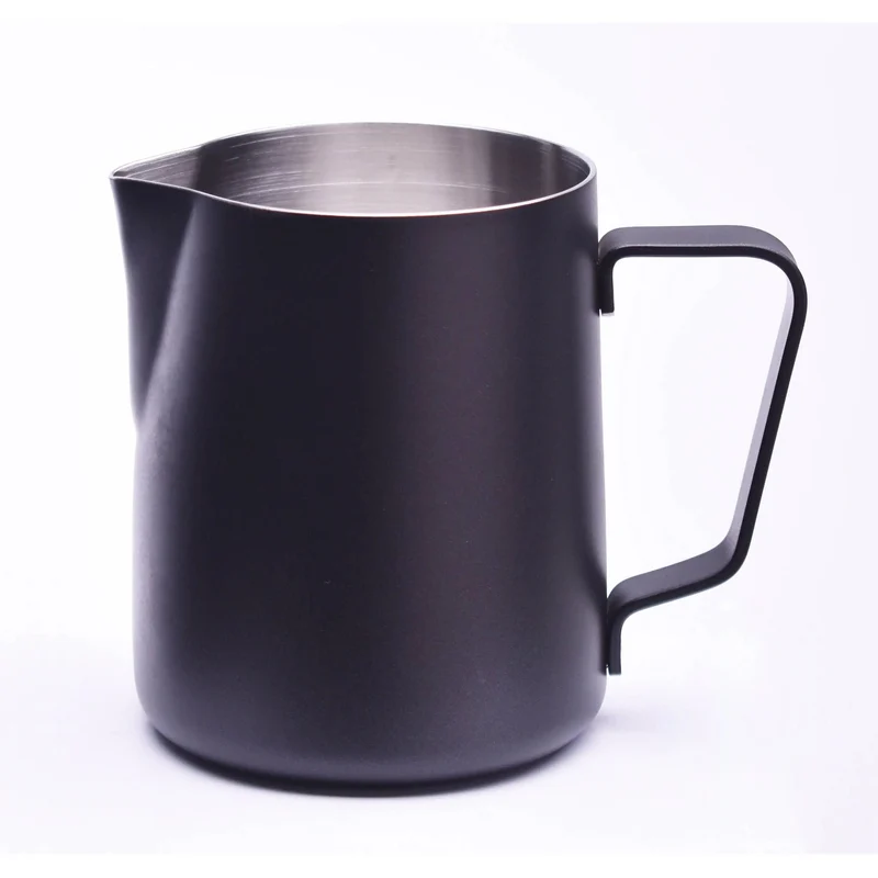 Milchkännchen mit Pulverbeschichtung Black 350 ml / 12 oz