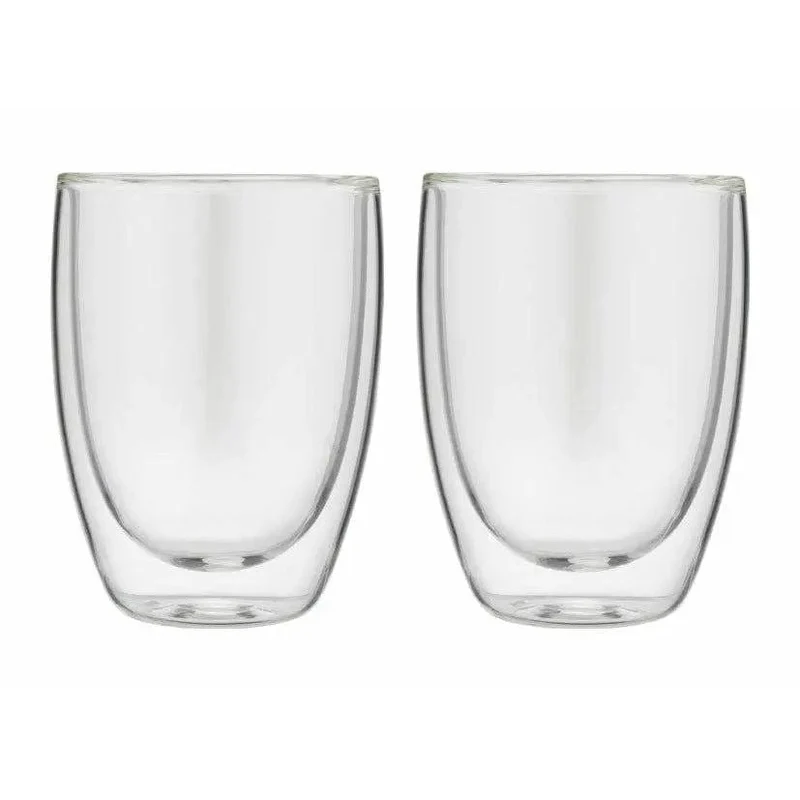 Forever Cappuccino Glas Teeglas Doppelwandig Thermoglas 200 ml - 2er Set