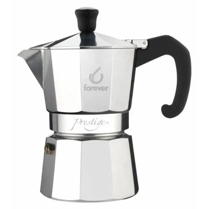 Miss Moka Prestige - Mokkakanne - Aluminium 1 Tasse